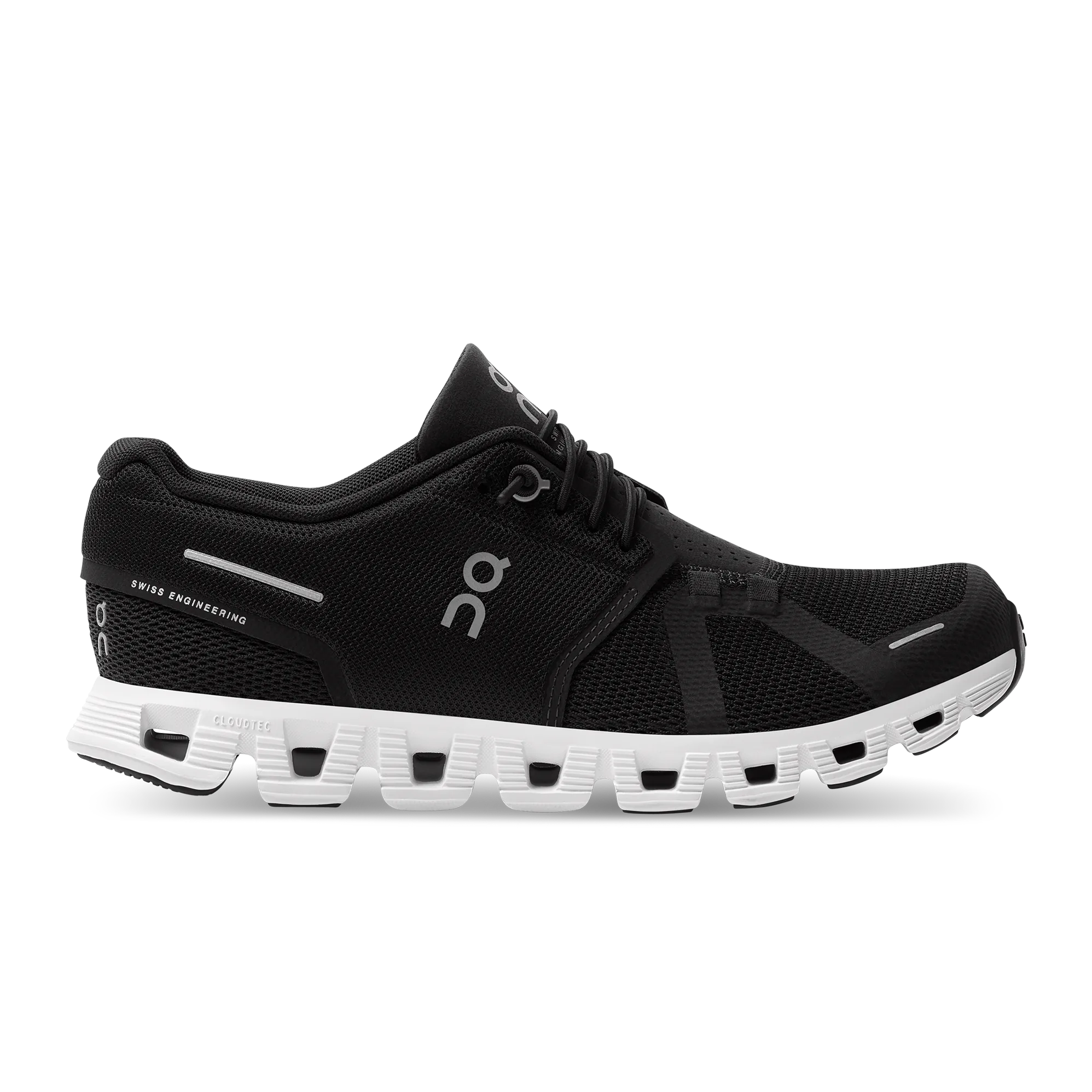 Cloud 5 Black White Sneakers 1
