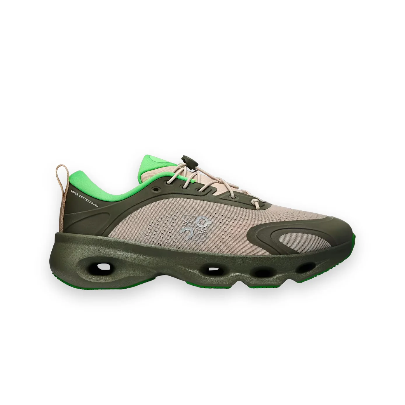 Cloudsolo LOEWE Verde Caqui Con Color Arena 1