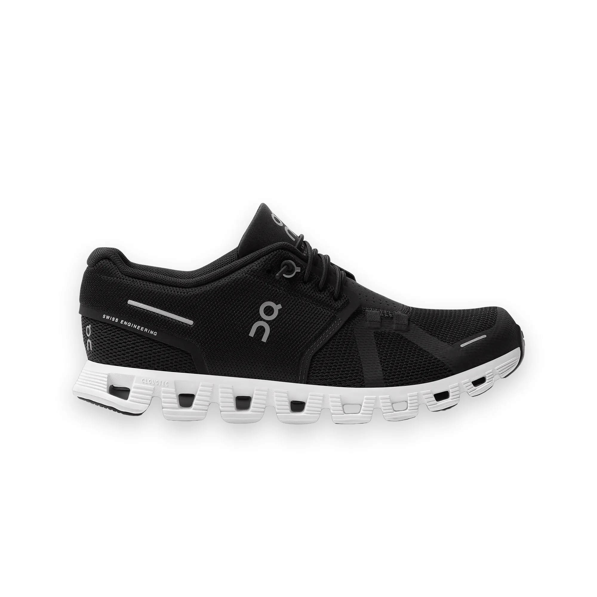 On Cloud 5 Black White Sneakers 1