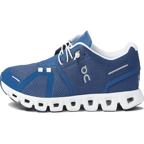 On Cloud 5 Denim White 1