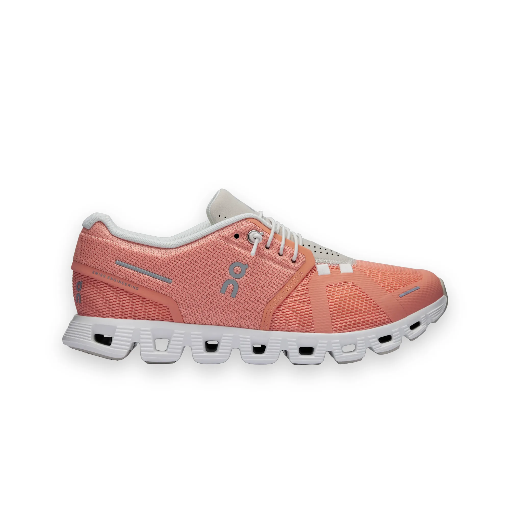 On Cloud 5 Flamingo Pearl Shoes 1