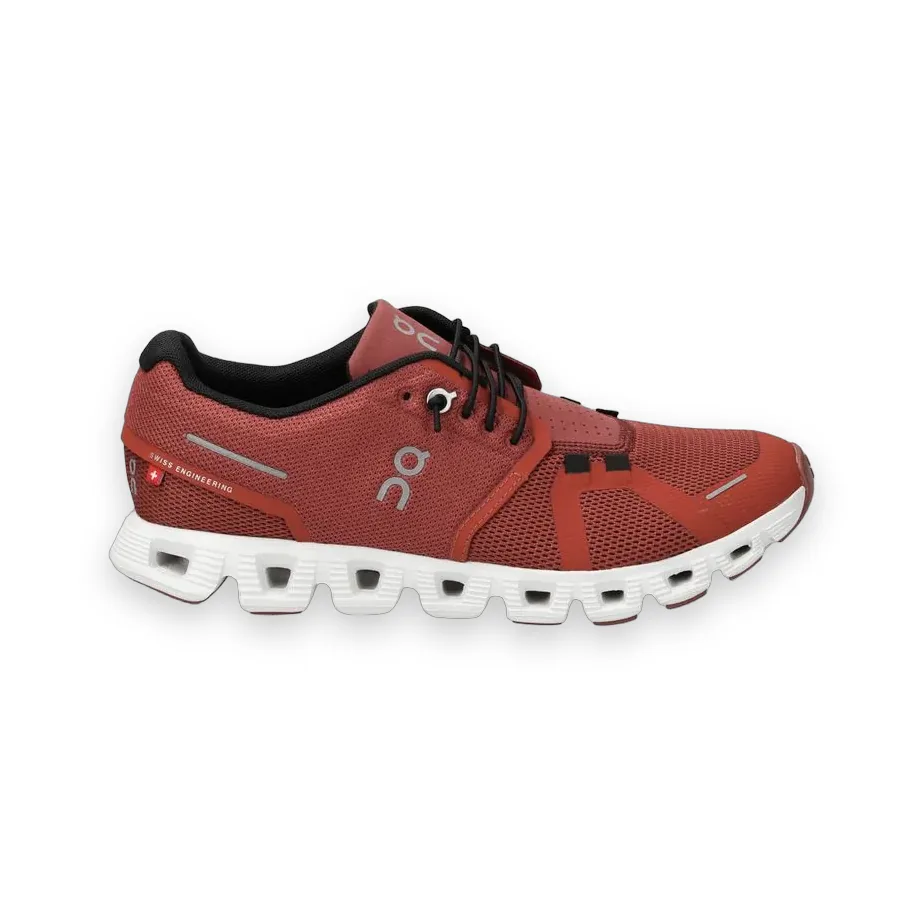 On Cloud 5 Shoes Rust Black 1