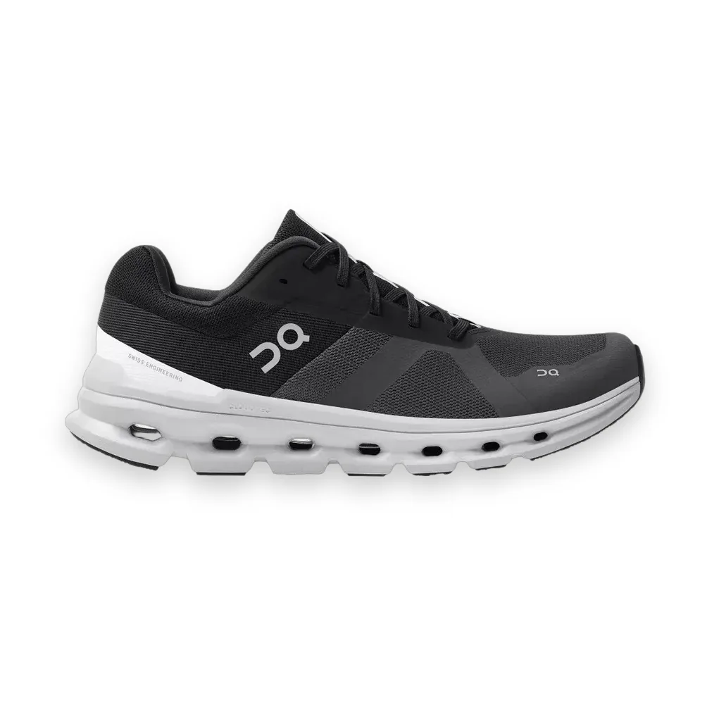 On Cloud Golf Shoes 4 Black on White 1