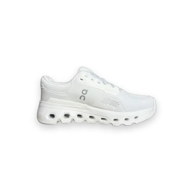 On Cloud Runner All White Shoes 1