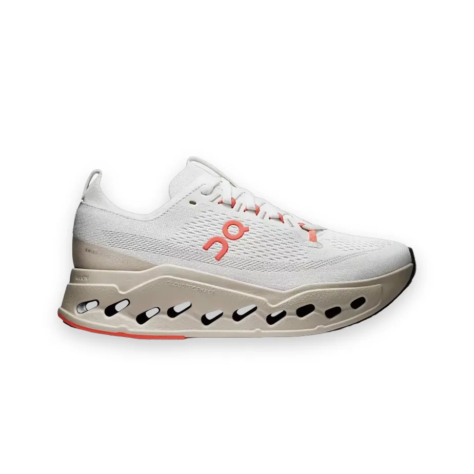 On Cloud Surfer Shoes Max Ivory Salmon 1