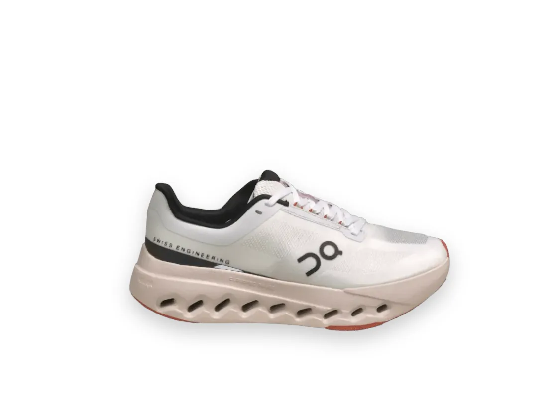 On Cloud Surfer White and Brown 1