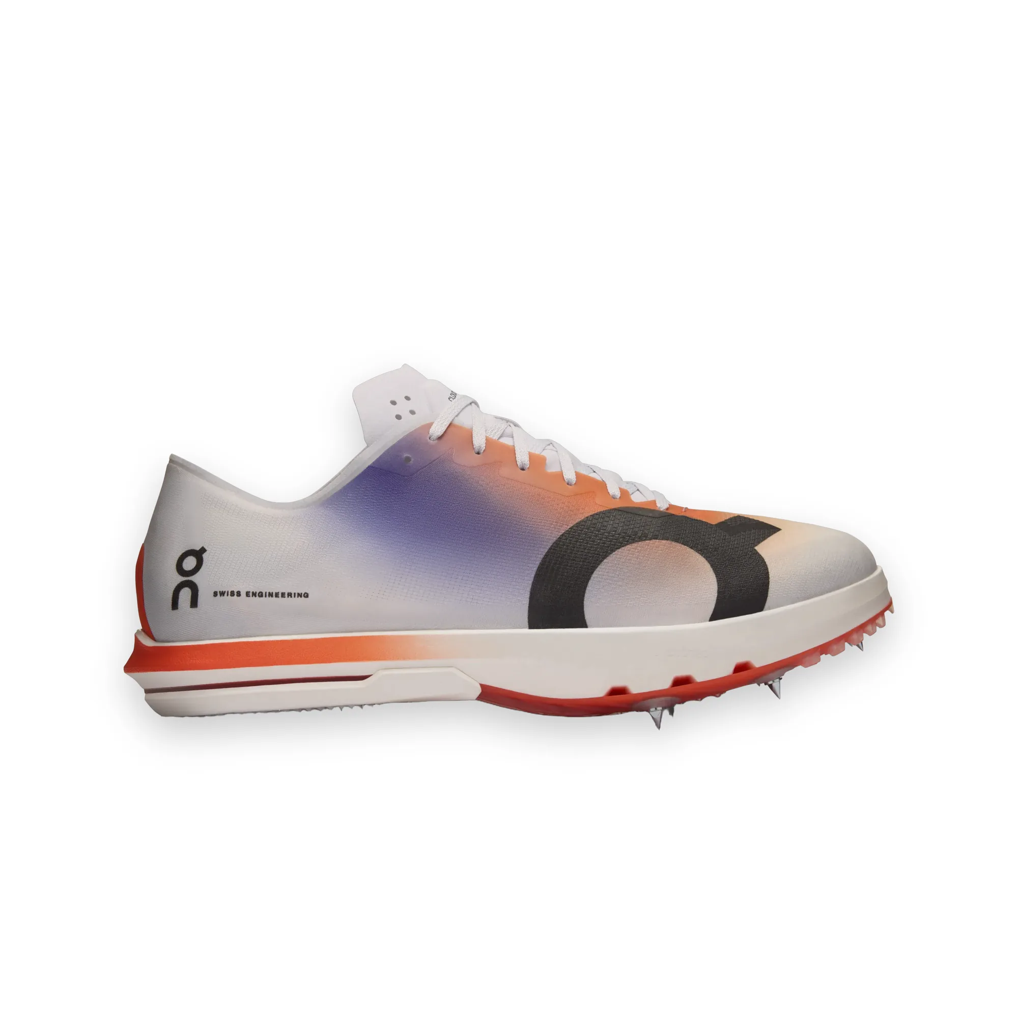 On Cloud White Flame Spike Citius Golf Shoes 1