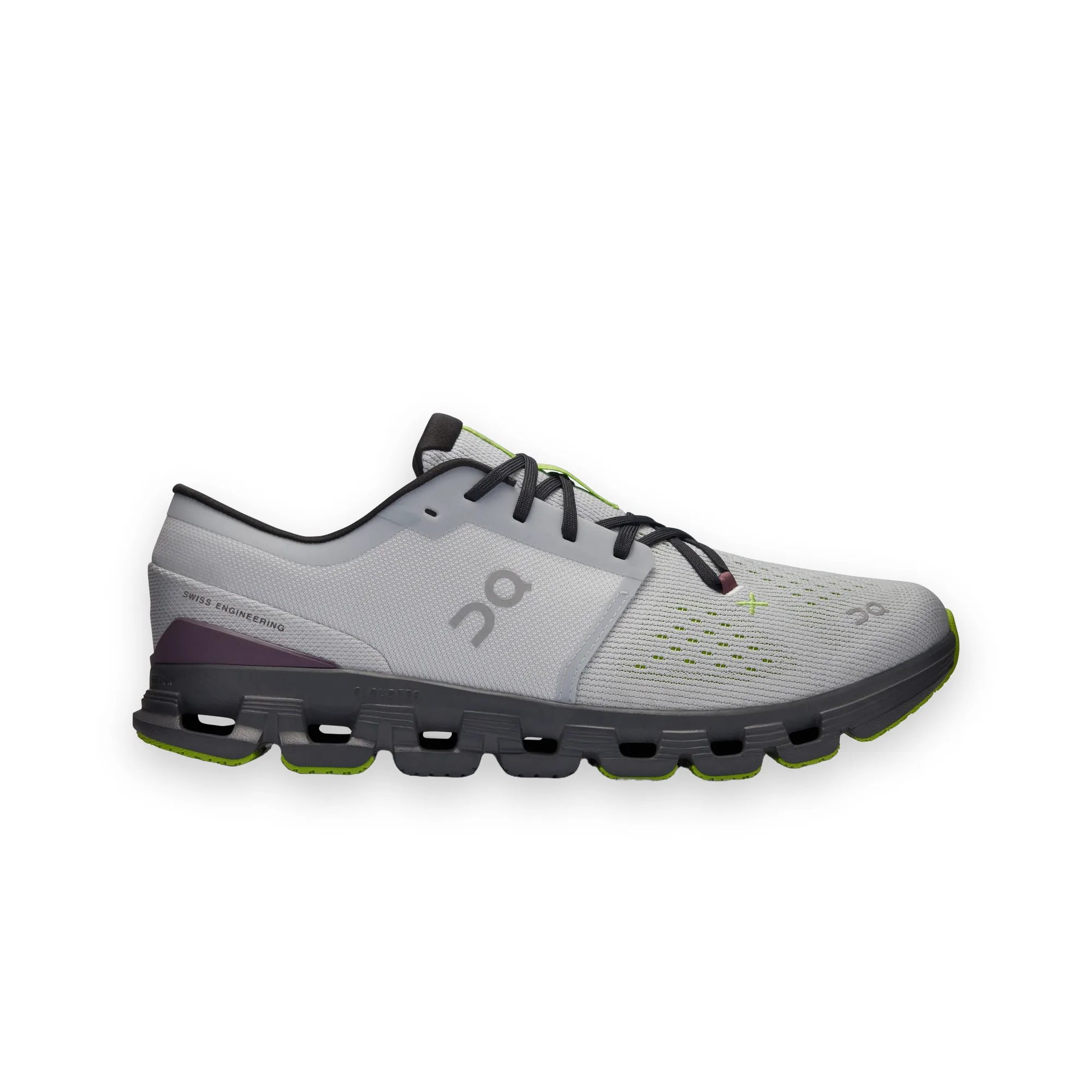 On Cloud X 4 Shoes Glacier Eclipse 1