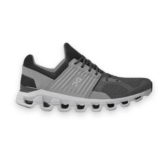 On Cloud X Shoes Grey On White 1