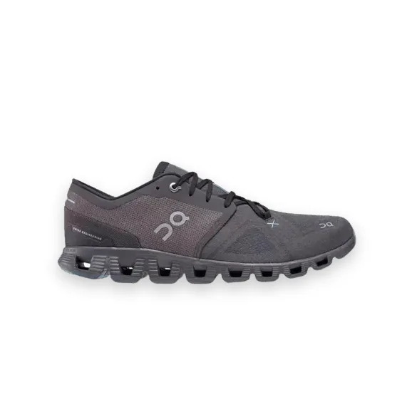 On Cloud X Shoes Midnight Black 1