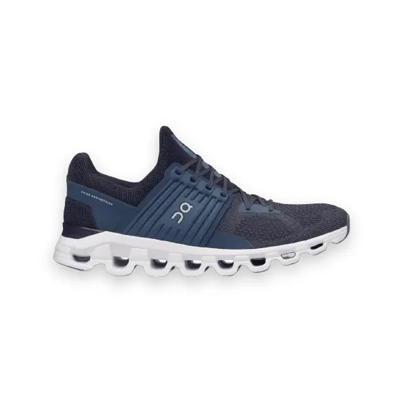On Cloud X Shoes Navy On White 1