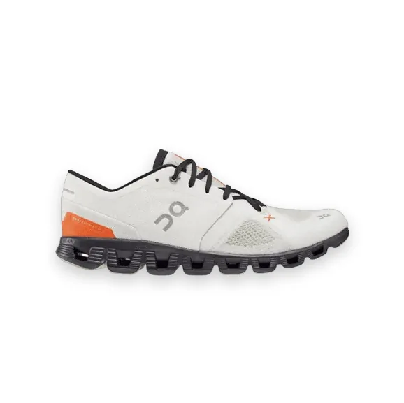 On Cloud X Shoes Pearl White 1