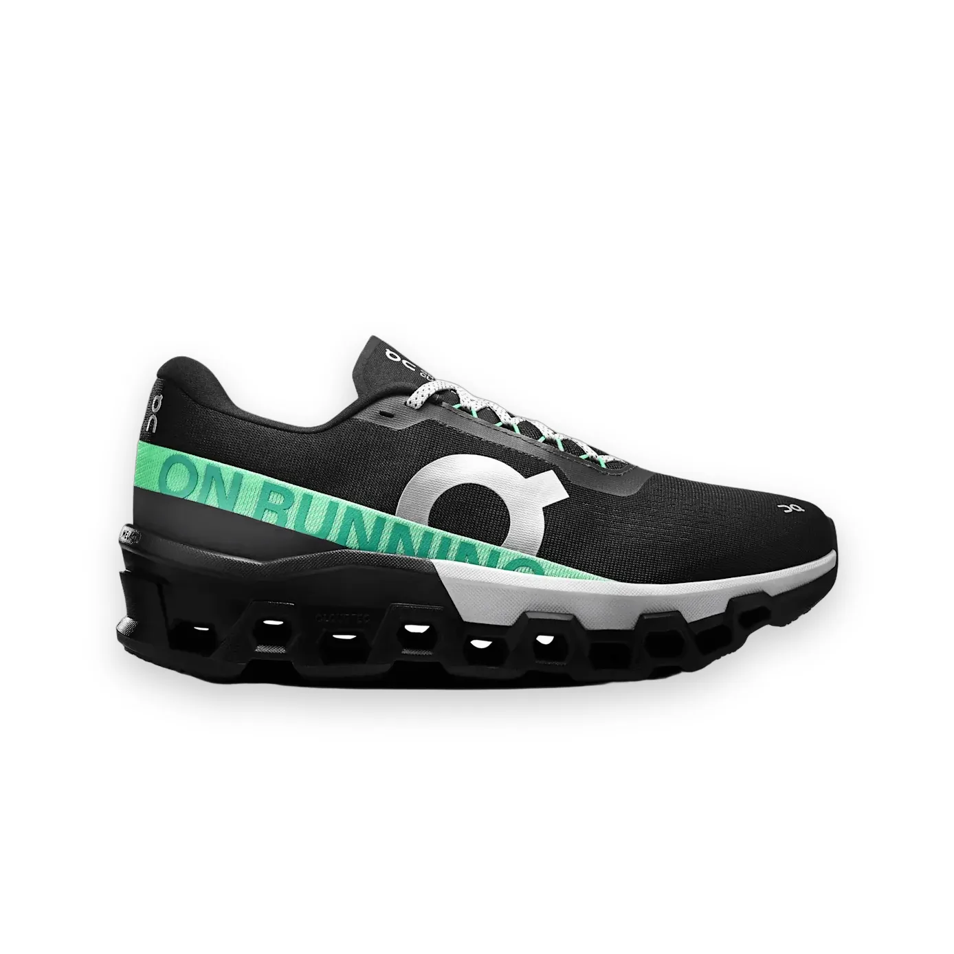 On Cloudmonster 2 Black Glacier Shoes 1