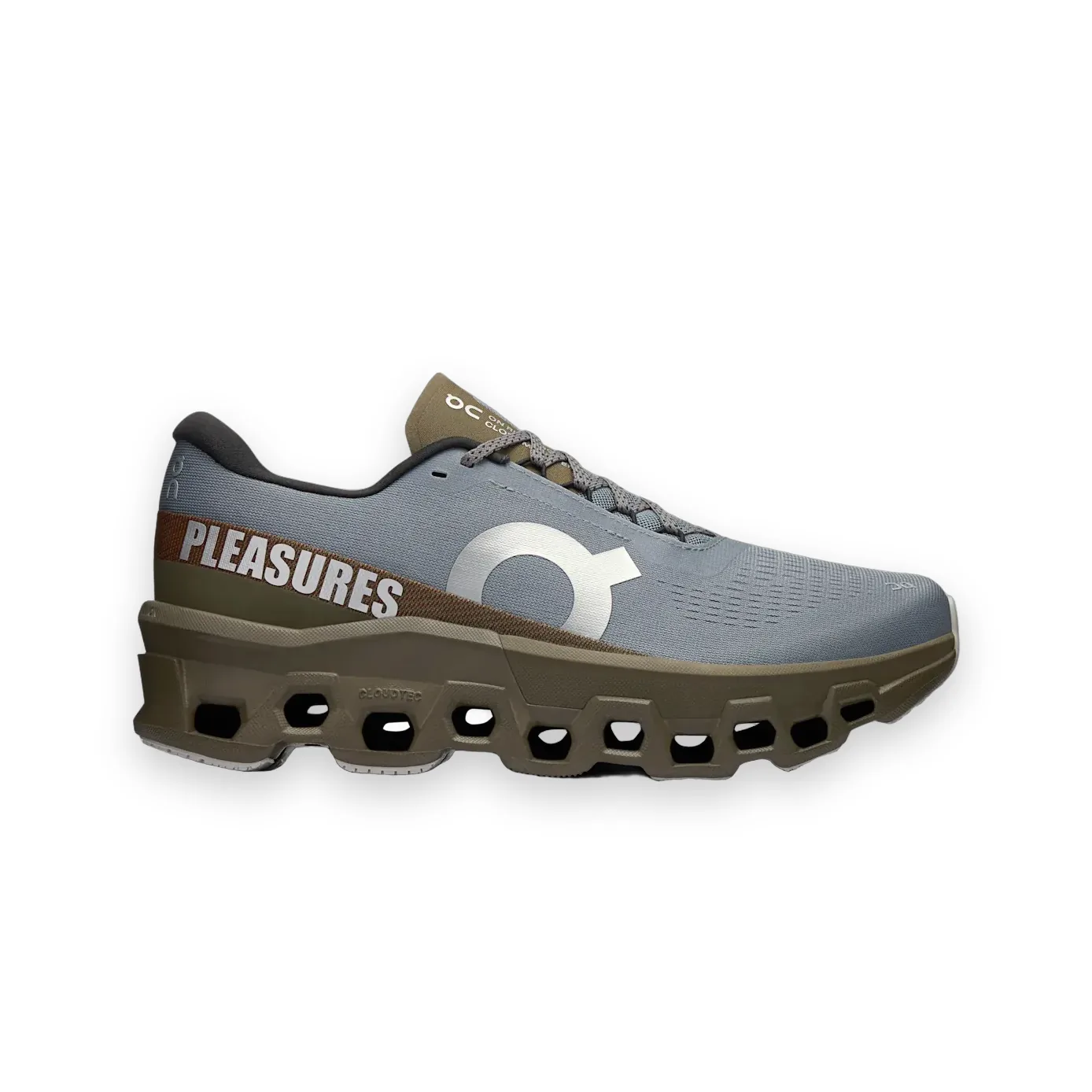 On Cloudmonster 2 Mist Olive Shoes 1