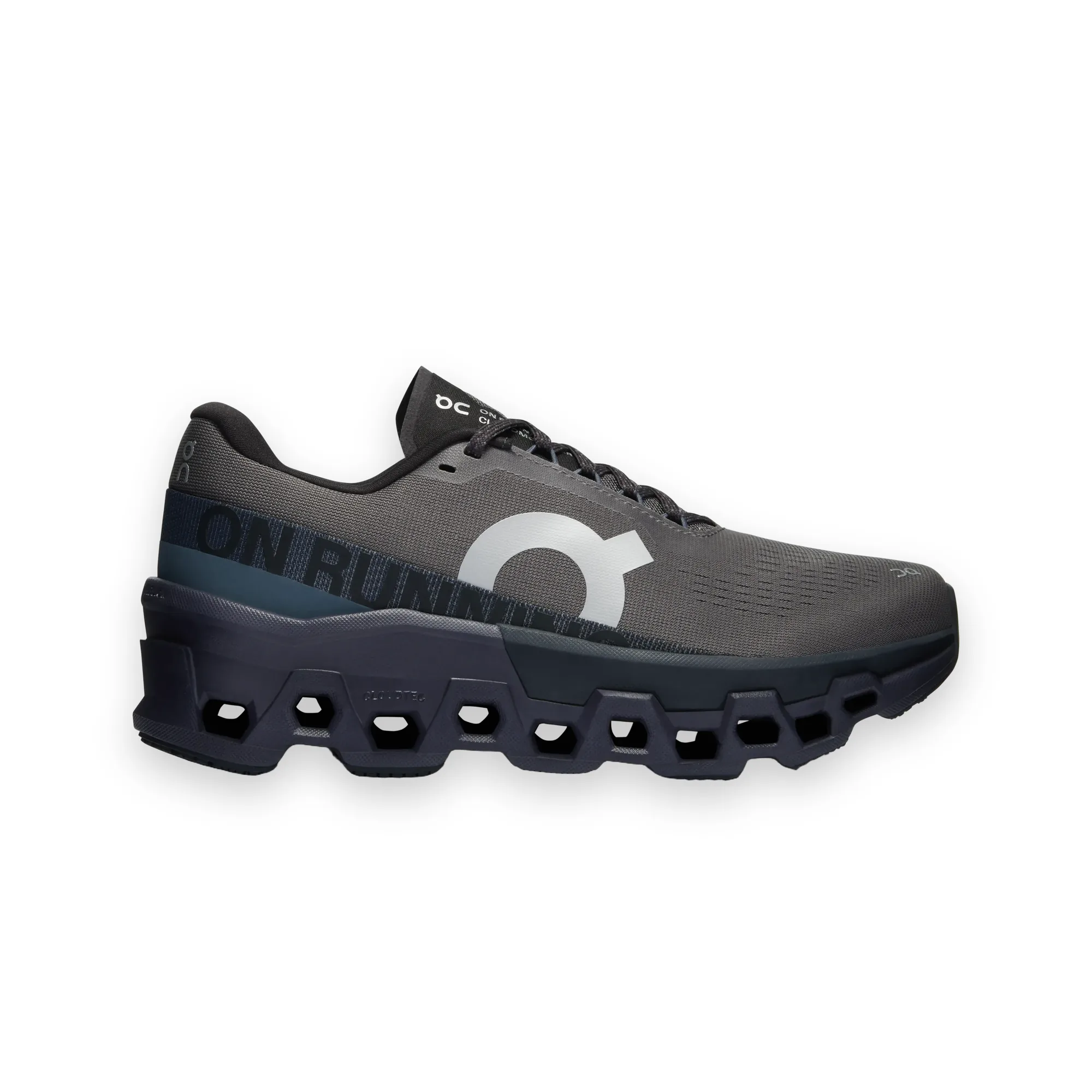 On Cloudmonster Asphalt Iron Shoes 1