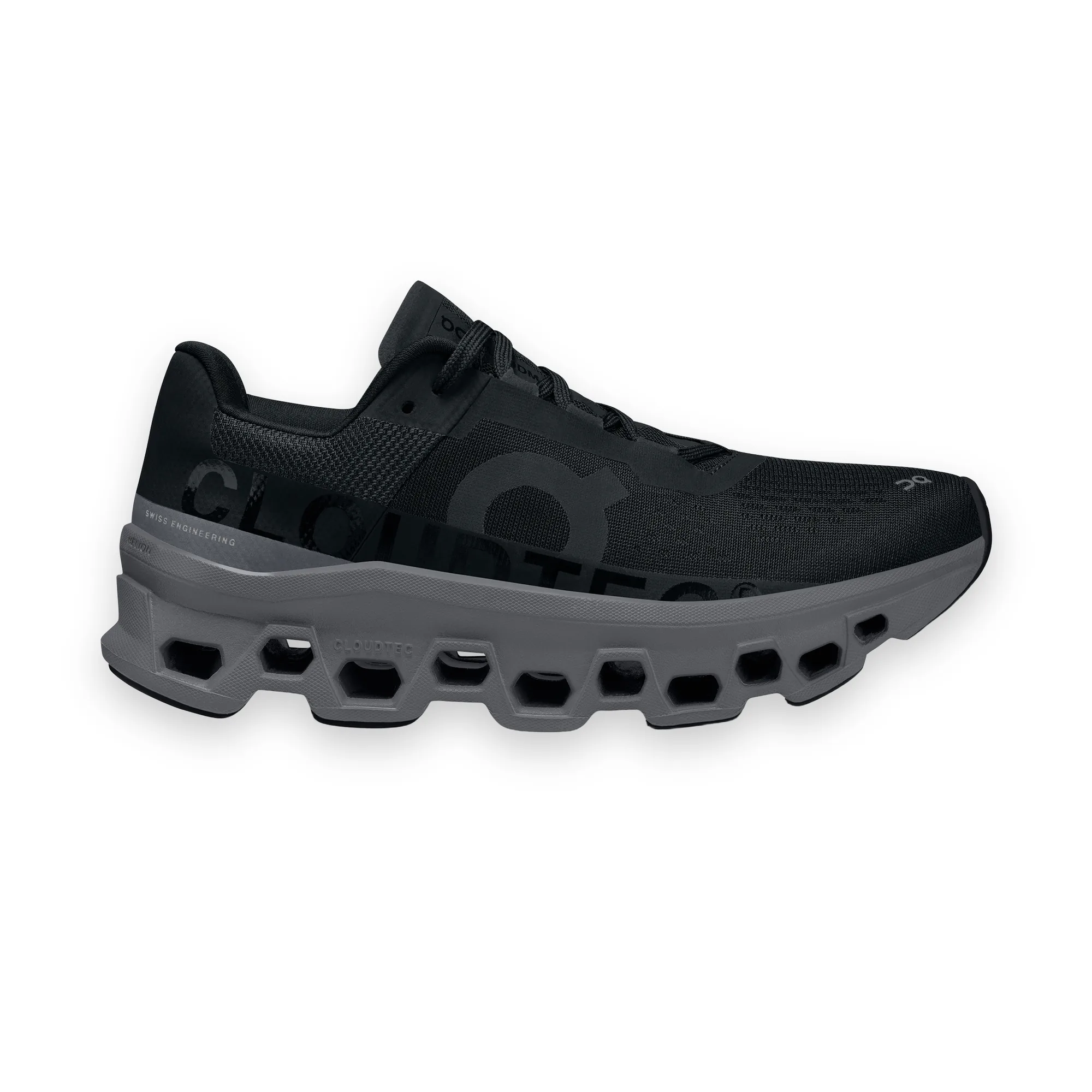 On Cloudmonster Black Magnet para Hombre 1