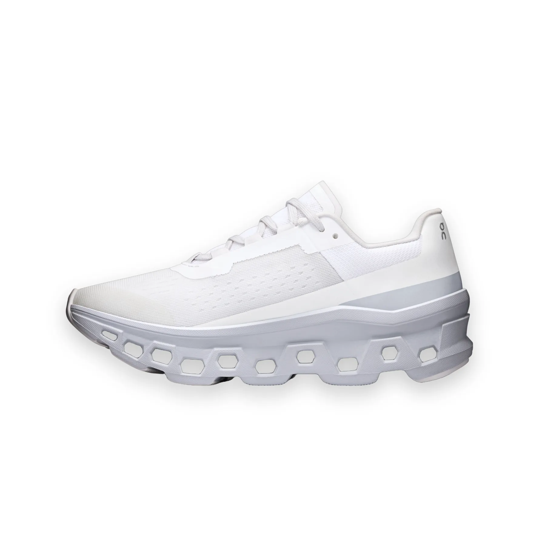 On Cloudmonster Glacier White para Hombre 1