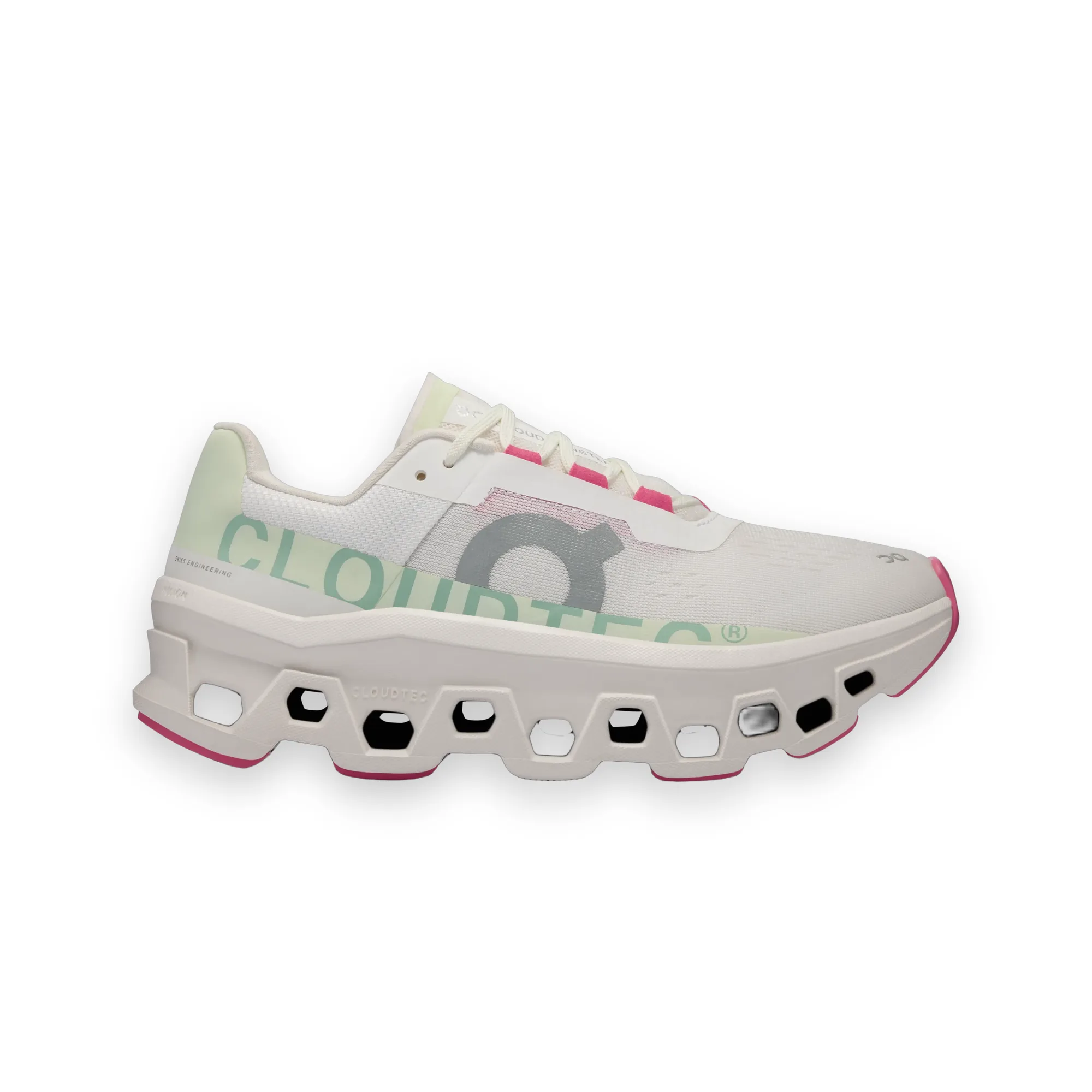 On Cloudmonster White Lima Shoes 1