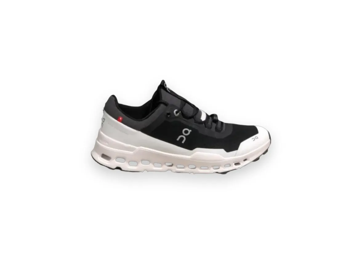 On Cloudultra Black and White Shoes 1