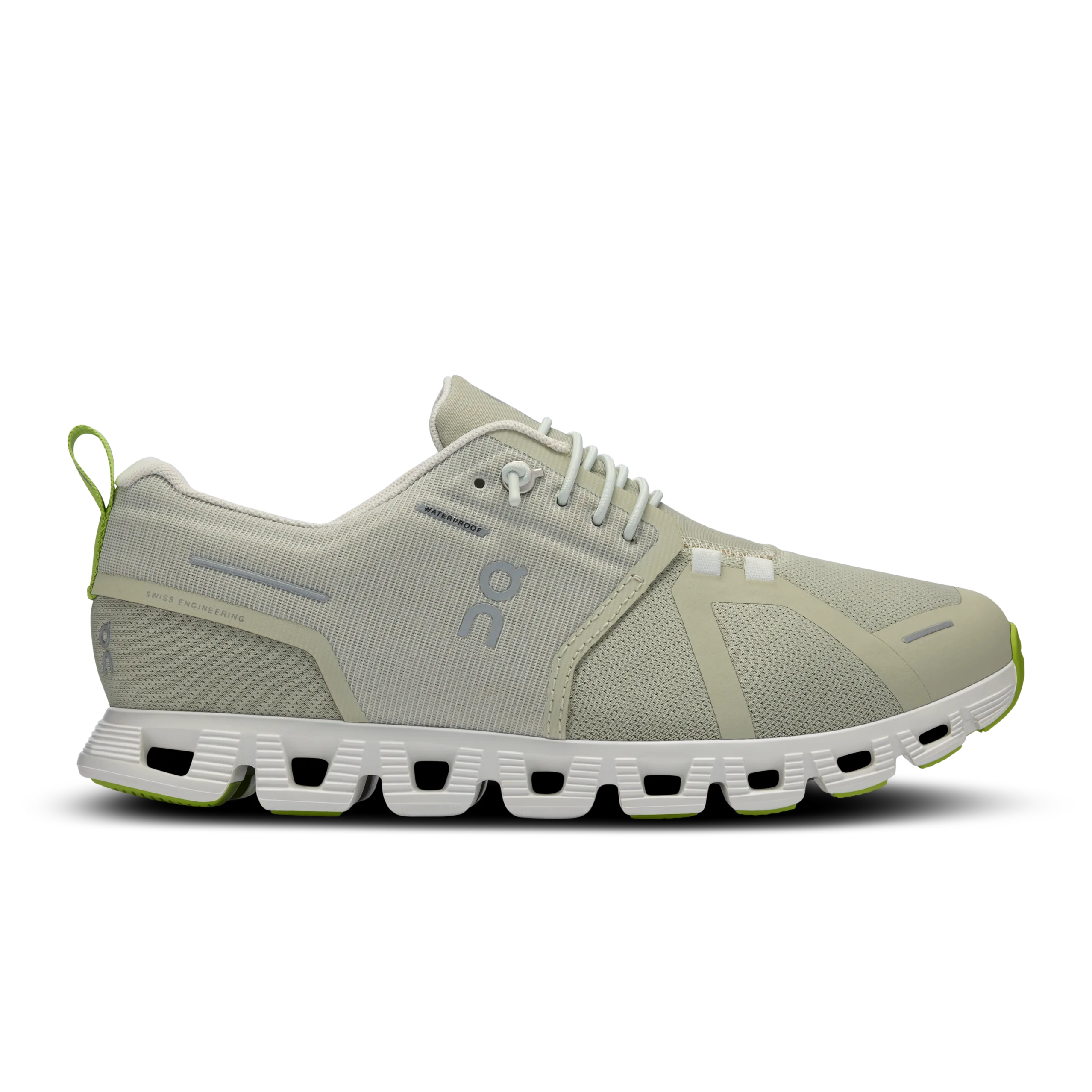 Tenis On Cloud 5 Impermeables Chalk Ice Hombre 1