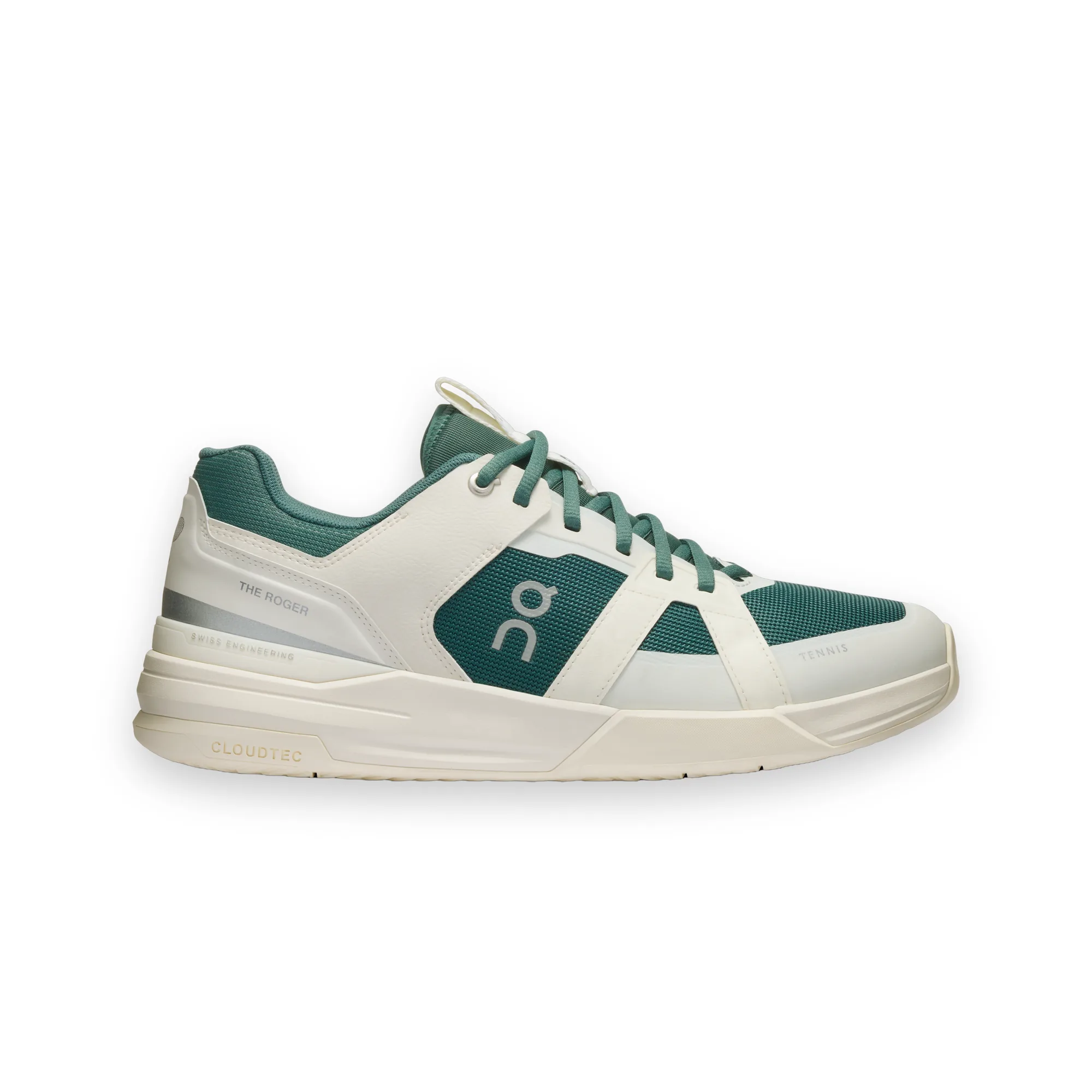 Tenis On Cloud Ivory Evergreen THE ROGER Clubhouse Pro 1